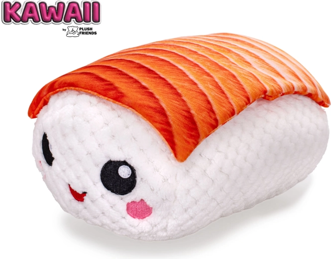 Plush Friends Kawaii plys-sushi nigiri laks 25 cm