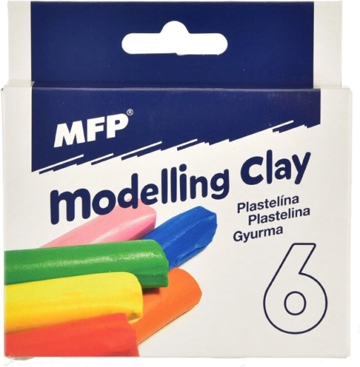 Modellervoks 6 stk. (6×100 g)