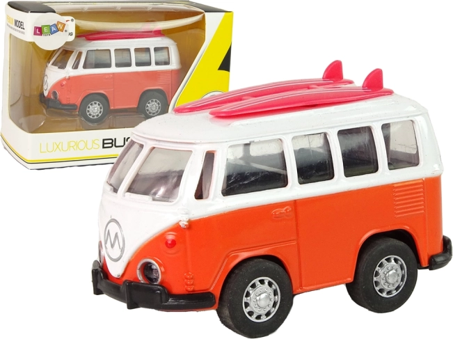 Miniature metal turistbus