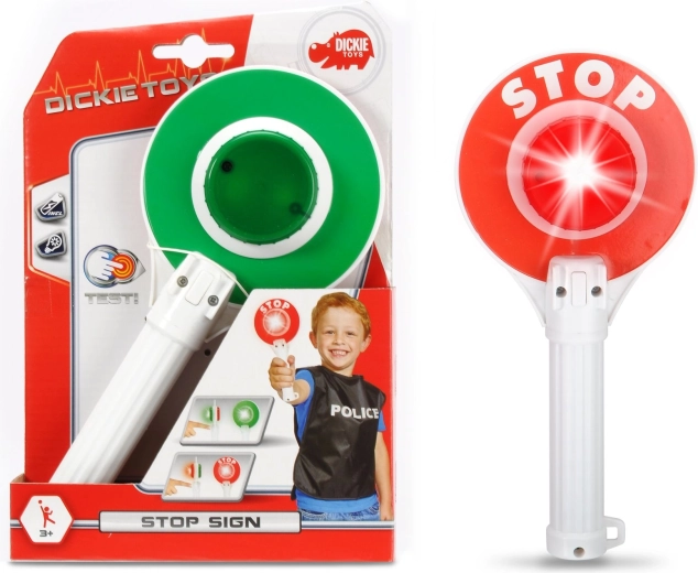 Dickie dobbeltsidet politistoplys 25 cm
