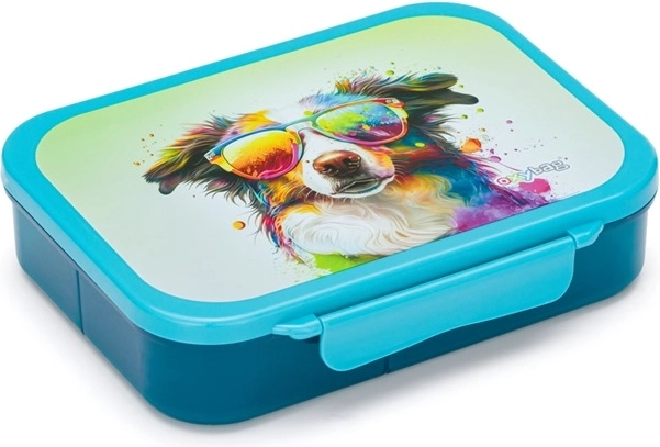 Madkasse med rum crazy animals – hund