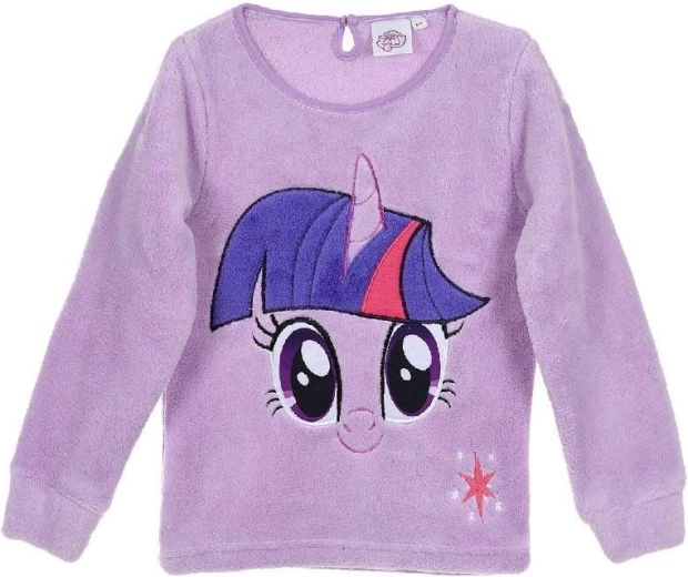 Lilla fleecehættetrøje med My Little Pony