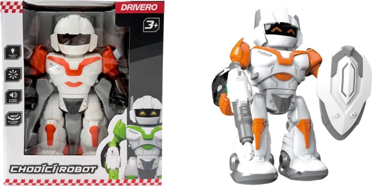 DRIVERO gående robot orange