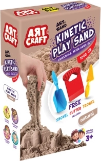 Art Craft kinetisk sand, naturfarve 1 kg