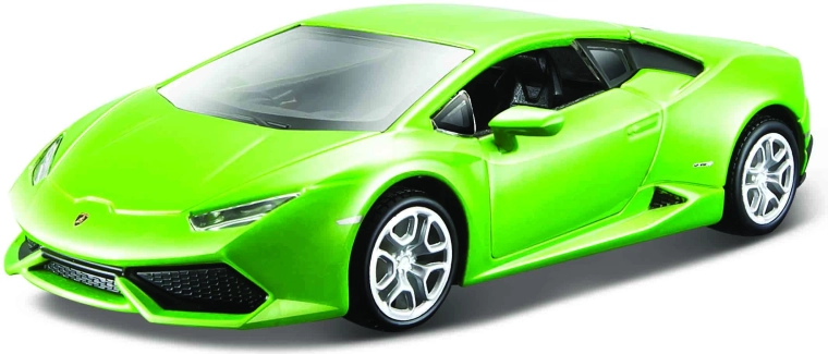 Lamborghini Huracan Coupé grøn model i målestok 1:32