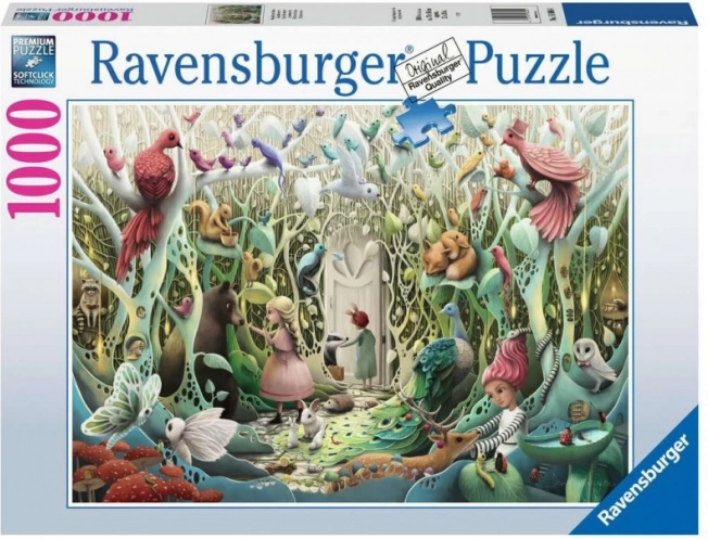 Ravensburger puslespil Den hemmelige have 1000 brikker