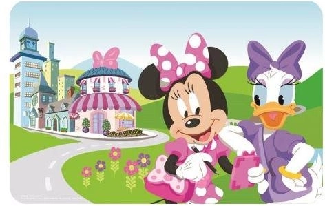 Bordunderlag med Minnie og Daisy
