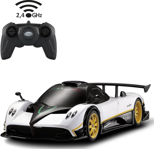 Jamara Pagani Zonda R fjernstyret bil 1:24 2,4 GHz hvid – 1 stk.