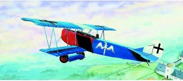 Model fly Fokker D-VII