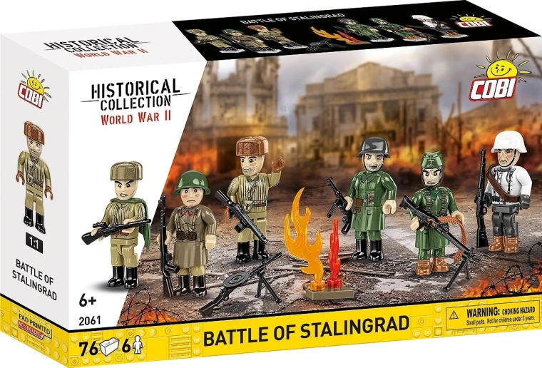 COBI Historisk samling WWII – Slaget om Stalingrad, 76 klodser
