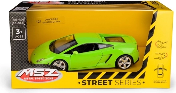 MSZ Lamborghini Gallardo LP560-4 1:24 grøn bilmodel