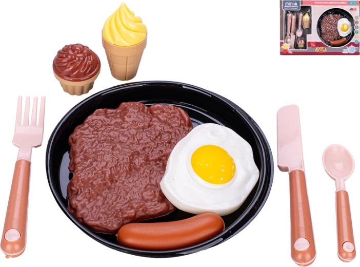 Børnespisessæt med tallerken 9 stk