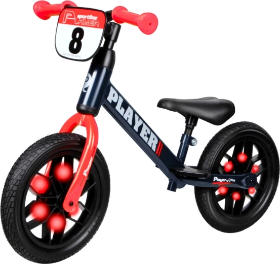 Løbecykel Qplay Player rød