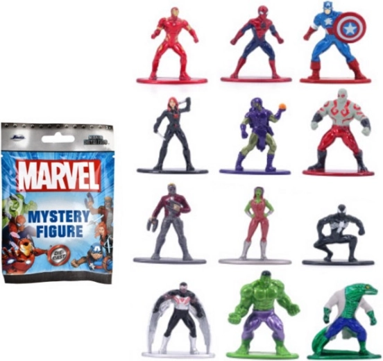 Jada metal mini-figur MARVEL 4 cm – mystery pose