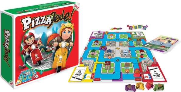 Brætspillet Pizza på vej!