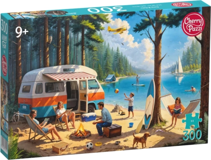 Cherry Pazzi-puslespil Camping 300 brikker