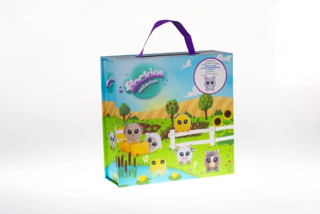 Flockies hus til dyr med figuren katten Caroline