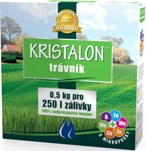Kristalon gødning til græsplæne 0,5 kg