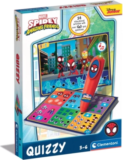 Interaktiv quiz MARVEL Spidey Disney Junior fra Clementoni