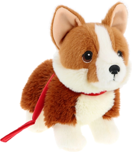 Plys-corgi i snor Keeleco 23 cm