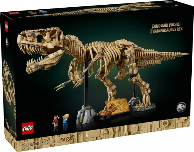 LEGO Jurassic World T. rex-skelet – samlermodel for voksne