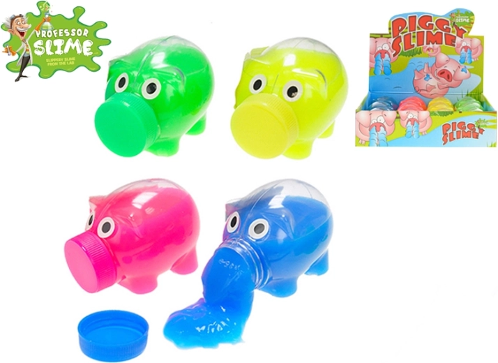 Professor Slime slim griselåg 9 cm – 4 farver