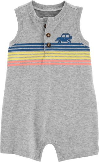 Carter's sommer-heldragt Multi Stripes til drenge