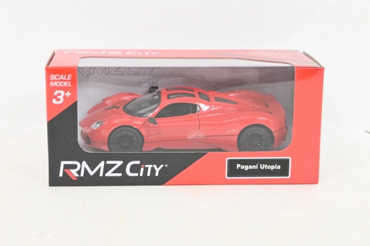 RMZ Pagani Utopia rød – metalmodel med optræk