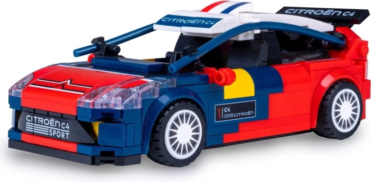 Byggesæt CaDA Citroën C4 WRC 2008 i målestoksforhold 1:24