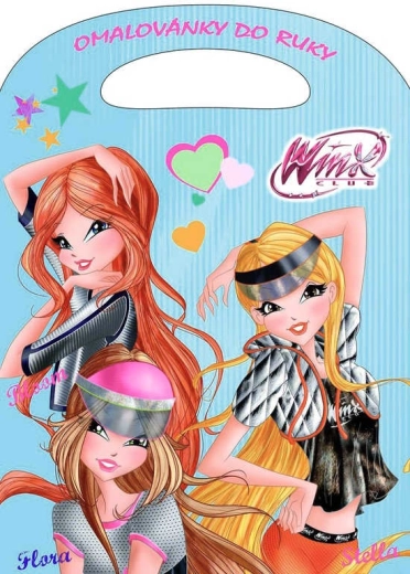 Hånd-venlige A4-malehæfter Winx Club Fashion