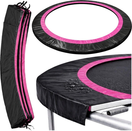 Beskyttelsesovertræk til fjedre på Sport Max-trampolin 183 cm, sort-pink