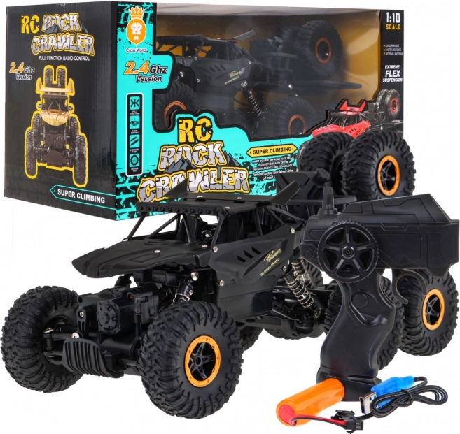 Crawler Rock pro børn 6+ Fjernstyret drev 1:10 6x6 + reservehjul