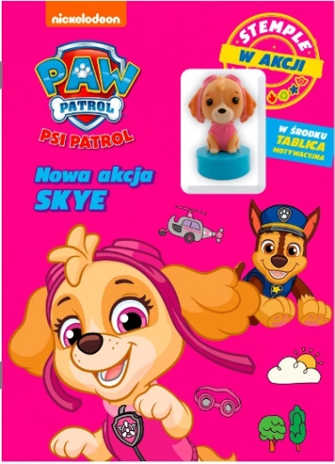 PAW Patrol: Stempler i aktion – aktivitetsbog med Skye
