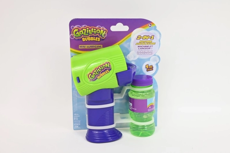 Gazillion Mini Hurricane automatisk sæbeboblemaskine på batteri