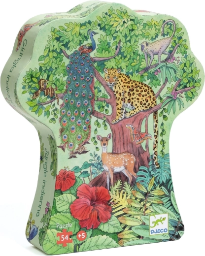 Djeco puslespil Indisk jungle 54 brikker