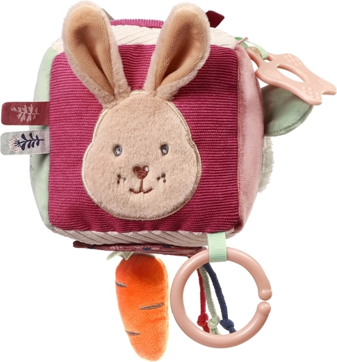 Sensorisk aktivitetskube til babyer Rabbit Karo 0 m+