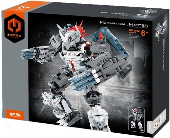 Mechanical Master byggesæt kamprobot grå (965 dele)