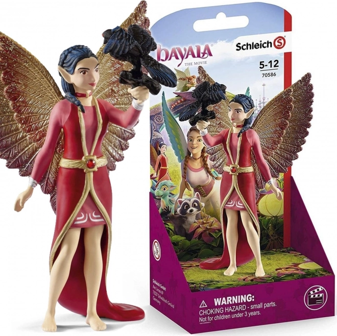 Schleich bayala nuray og ravnen munyn figur