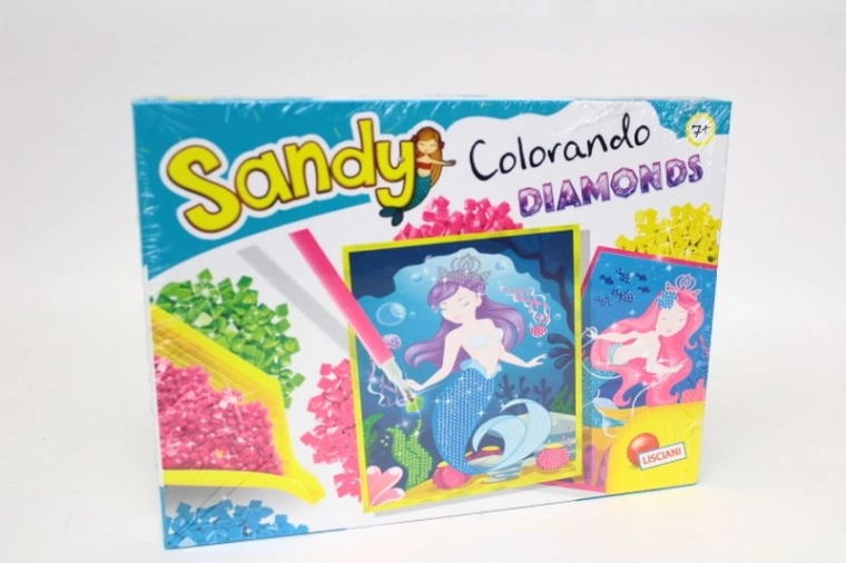 Lisciani Sandy Colorando Colorando Diamonds – diamantmosaik med havfruer