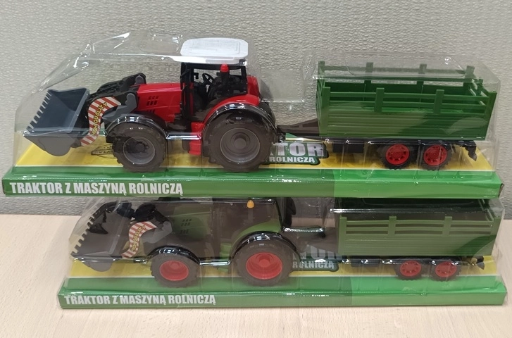 Traktor med anhænger
