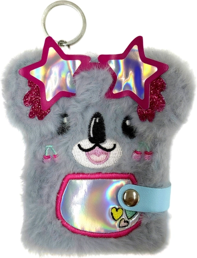Mini plysnotesbog A7 Koala