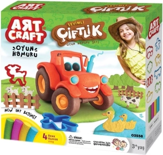 ART CRAFT modelleringssæt med bondegårdsmotiv