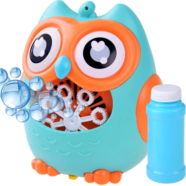 Sæbeboblemaskine Ugle – Blå