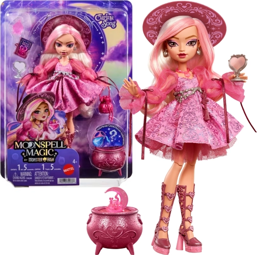 Monster High Moonspell High Carina Song-dukke 26 cm med tilbehør