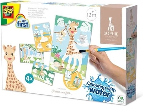 SES Sophie la girafe magisk vandmaling