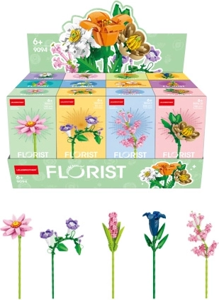 Lelebrother Florist klassiske eng- og haveblomster (12 typer) - 1 stk.