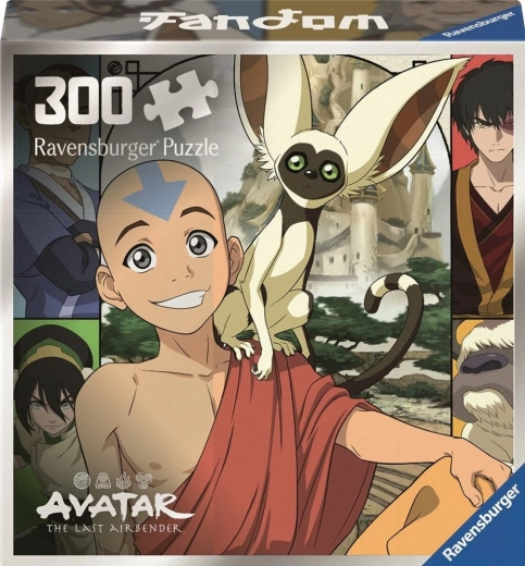Ravensburger-puslespil Fandom-kollektion: Avatar – Legenden om Aang, 300 brikker