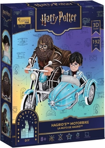 CubicFun 3D-puslespil Harry Potter – Hagrids motorcykel