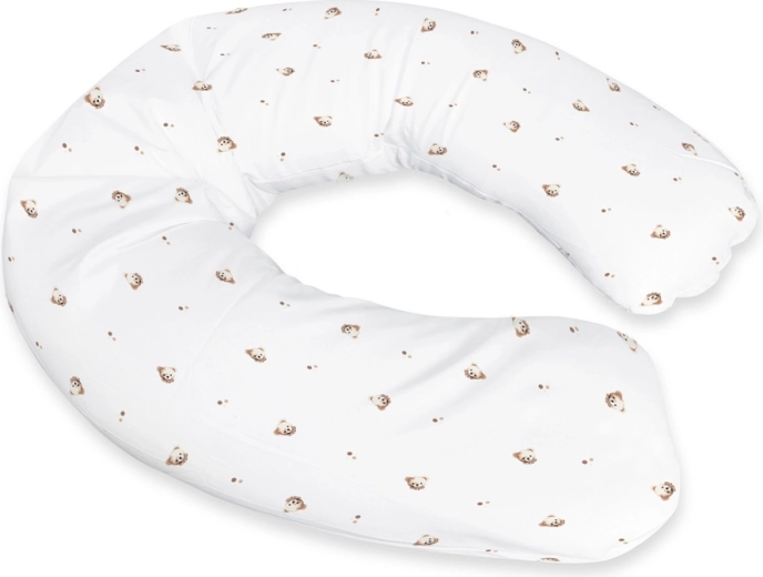 Babymatex ammepude og positioneringspude Relax Jersey 190 cm bamse