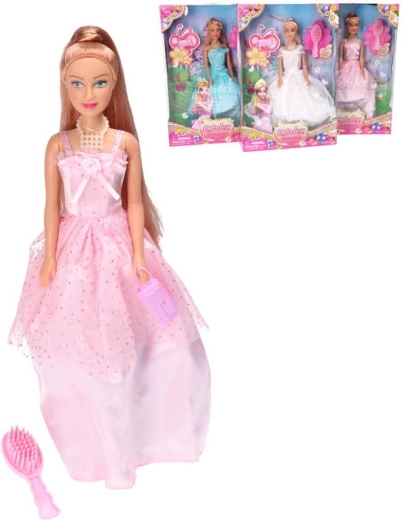 Dukke Defa Lucy prinsesse i gallakjole med tilbehør 29 cm - 1 stk